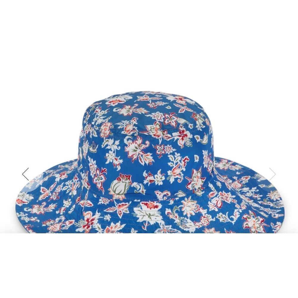 Rag & Bone Addison Printed Cruz Hat in Blue Floral NWT